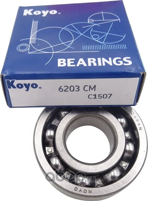 Подшипник KOYO 6203CM / 6203. Артикул 6203cm
