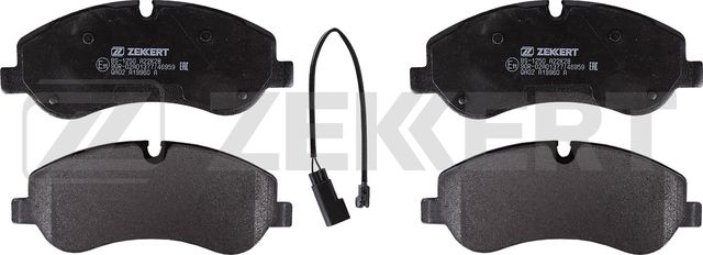 Тормозные колодки Zekkert. Артикул BS-1250
