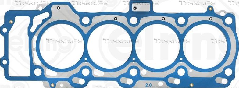 Прокладка ГБЦ Elring для Mercedes-Benz A-Класс II (W169) 2004-2012. Артикул 445.190
