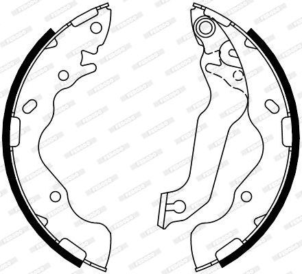 Тормозные колодки Ferodo Premier. Артикул FSB4098