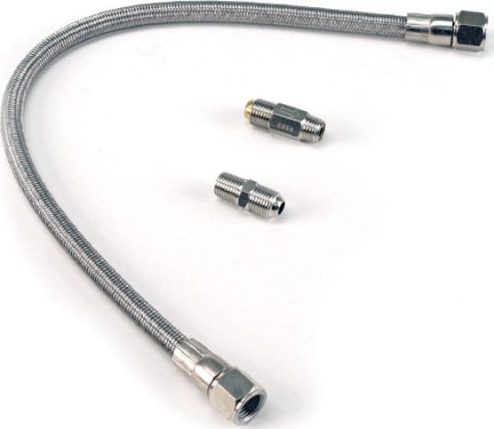 Шланг VIAIR металлизированный с клапаном 24 3/8х3/8 мама/мама. Артикул 92790