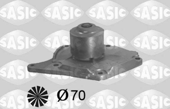 Помпа (водяной насос) Sasic для Renault Clio II 2001-2013. Артикул 4001228