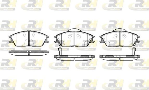 Тормозные колодки RoadHouse. Артикул 2224.22