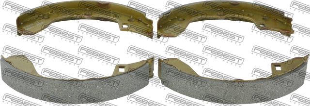 Тормозные колодки Febest задние для Mazda 323 IV (BG) 1989-1996. Артикул 0502-BFR