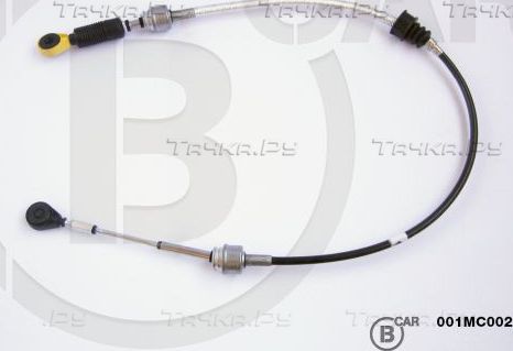 Трос переключения передач КПП B CAR. Артикул 001MC002