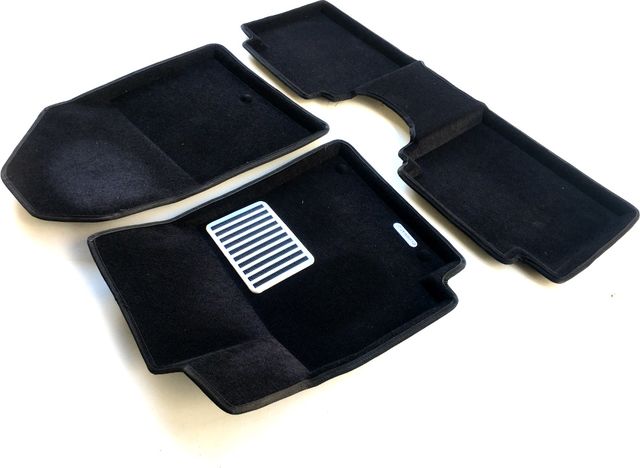 Коврики текстильные Euromat 3D Lux для салона Hyundai Elantra VI 2015-2020. Артикул EM3D-002702