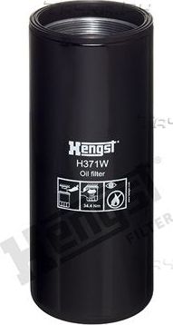Масляный фильтр Hengst для IVECO EuroTech 2002-2026. Артикул H371W
