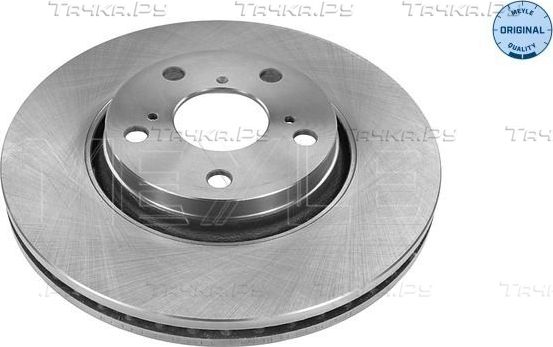 Тормозной диск Meyle Original передний для Toyota Corolla E140, E150 2006-2014. Артикул 30-15 521 0119