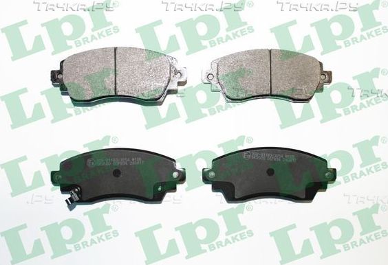 Тормозные колодки LPR. Артикул 05P834
