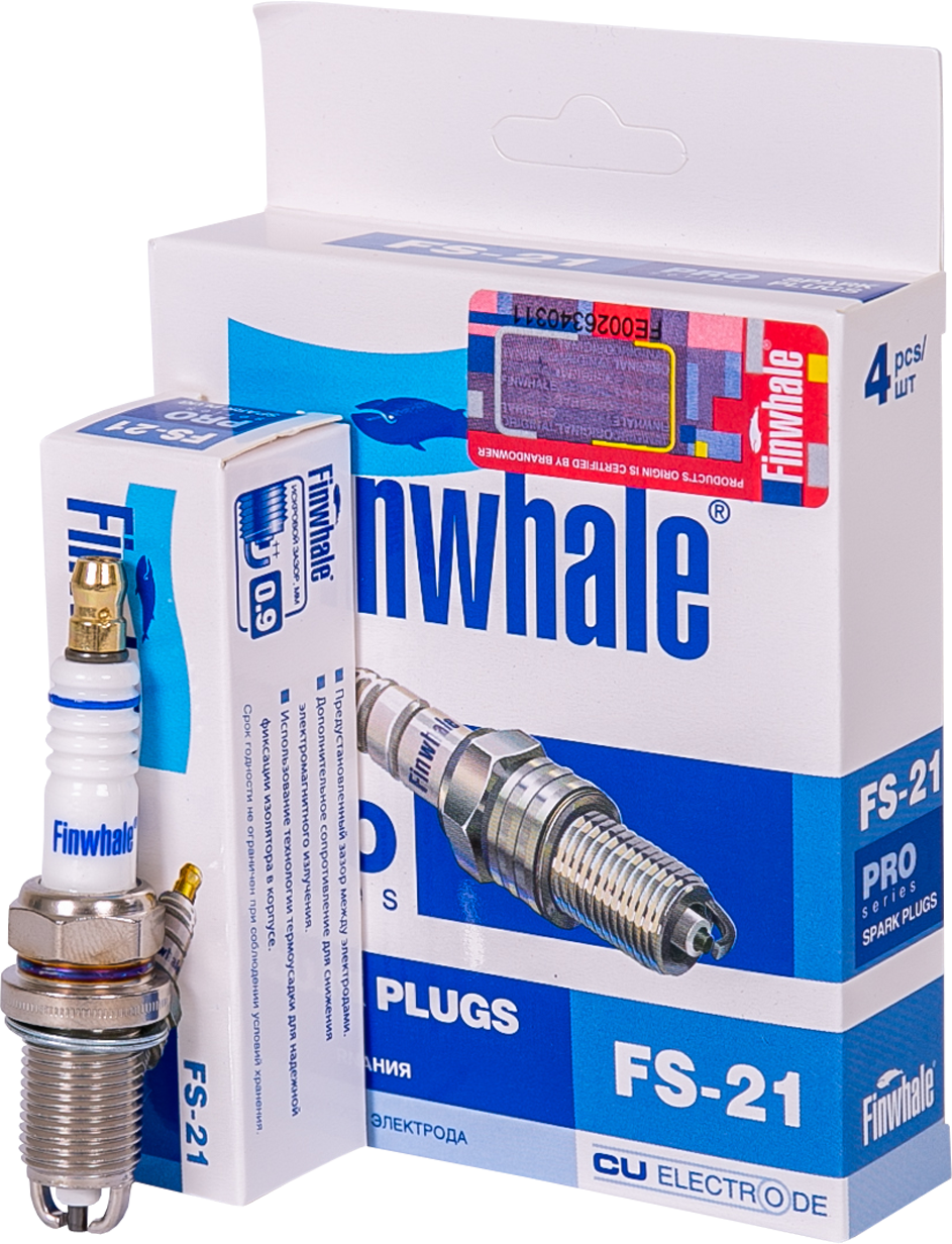 Свеча зажигания Finwhale для Opel Frontera A 1995-1998. Артикул FS21