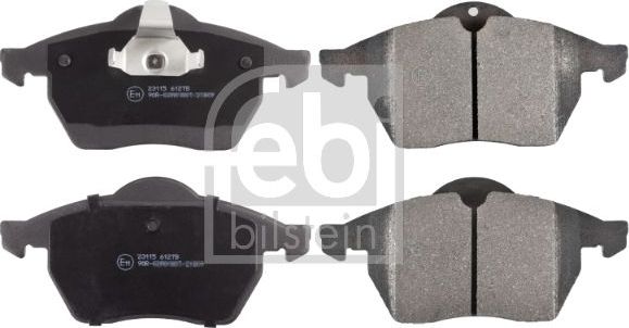 Тормозные колодки Febi Bilstein. Артикул 16107