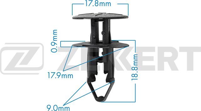 Клипса Zekkert. Артикул BE-3013