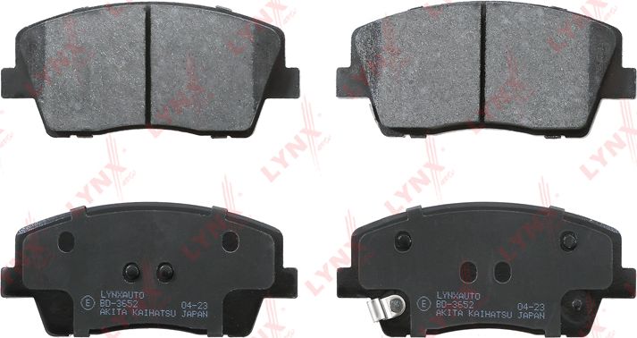 Тормозные колодки LYNXauto. Артикул BD-3652