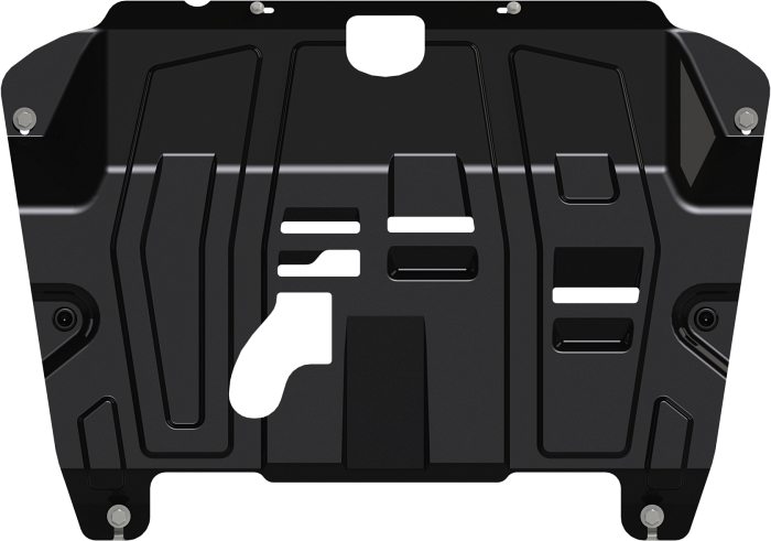 Защита Шериф (2 мм) для картера и КПП Lexus RX270/350/450h 2008-2015. Артикул 24.2057