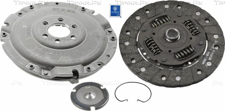 Сцепление (комплект) (в сборе) SACHS для SEAT Cordoba I 1993-1996. Артикул 3000 287 001
