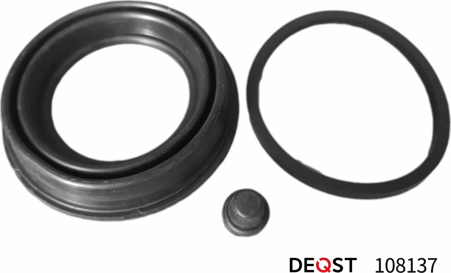 Ремкомплект тормозного суппорта переднего (для поршня O 54 mm, суппорт ATE). (Deqst). Артикул 108137