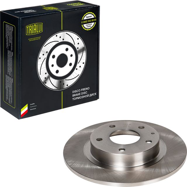 Тормозной диск Trialli задний для Mazda 6 III (GJ) 2012-2026. Артикул DF 250116
