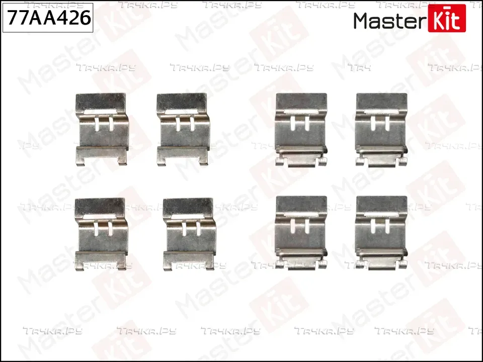 Ремкомплект тормозного суппорта (Master KIT). Артикул 77AA426