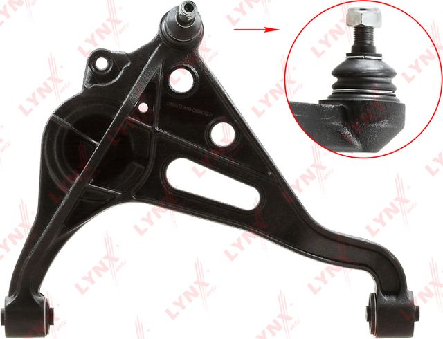 Поперечный рычаг передней подвески LYNXauto. Артикул C5298R