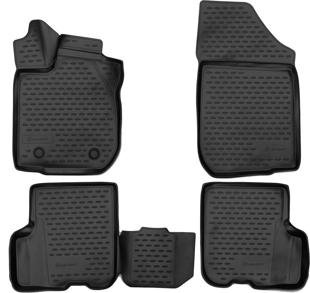 Коврики 3D Element для салона Renault Logan II 2012-2018. Артикул ELEMENT3DA29780210k