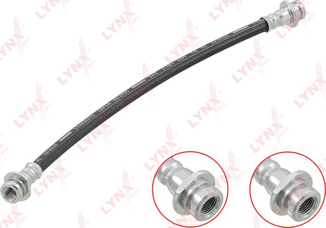 Тормозной шланг LYNXauto задний левый для Nissan Almera N16 2000-2006. Артикул BL-4205