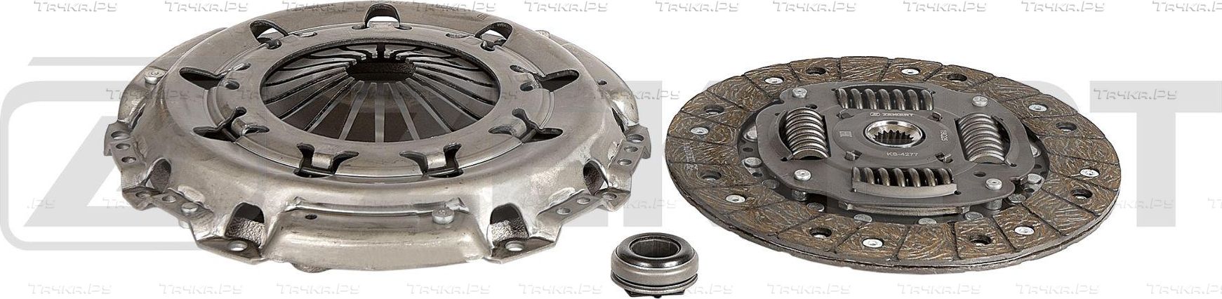 Сцепление (комплект) Zekkert для Peugeot 206 1999-2012. Артикул KS-4277