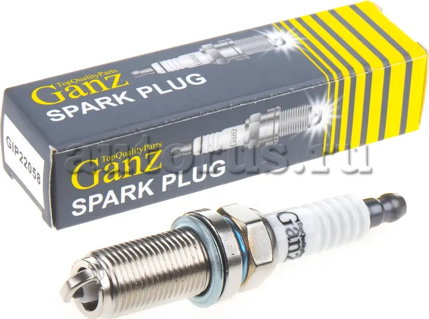 Свеча зажигания (96197) CITROEN/PEUGEOT/MITSUBISHI/NISSAN/VOLVO (Ganz). Артикул GIP22058