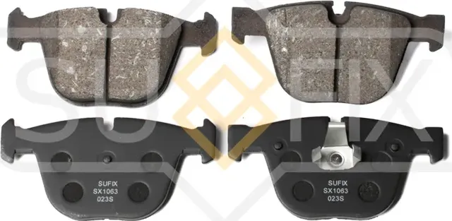 Колодки тормозные задние (Sufix). Артикул SX1063