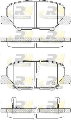 Тормозные колодки RoadHouse. Артикул 21536.02