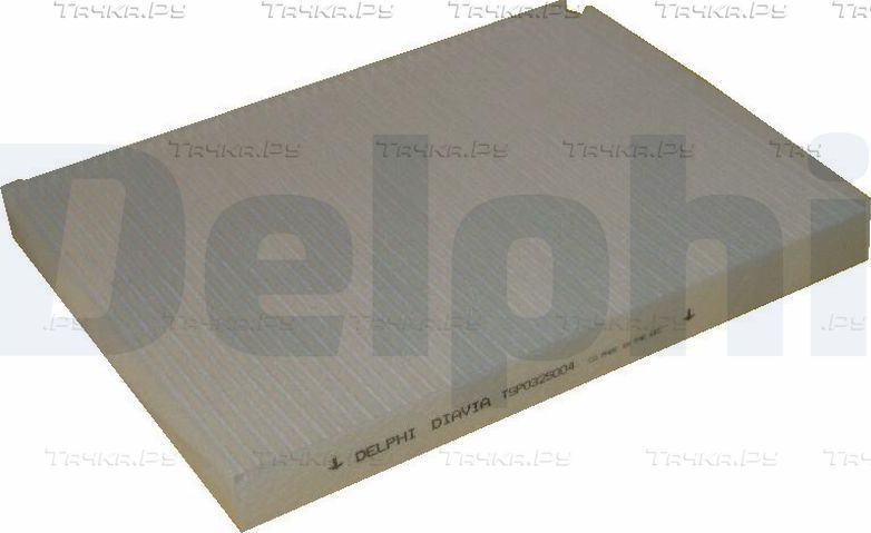 Салонный фильтр Delphi для Volkswagen Polo IV 2006-2009. Артикул TSP0325004C
