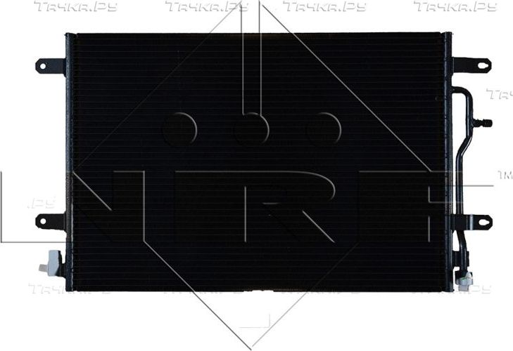 Радиатор кондиционера (конденсатор) NRF (алюминий). Артикул 35465
