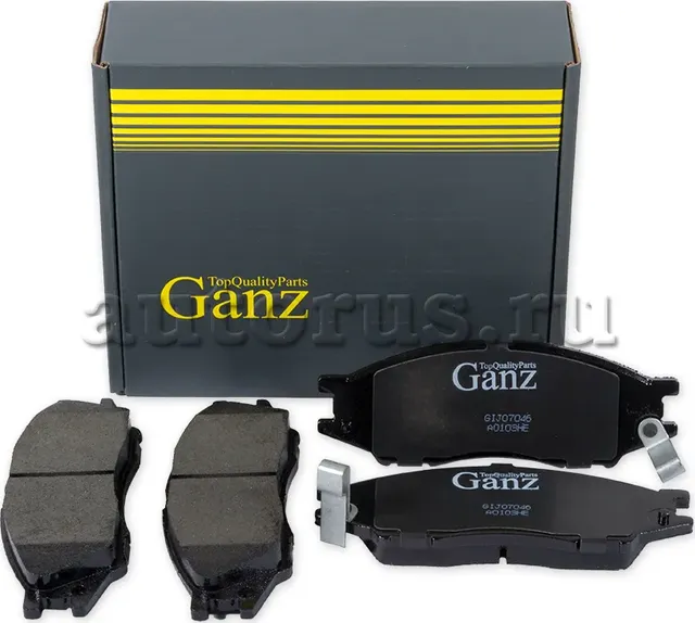 Колодки торм.пер. (Ganz). Артикул GIJ07046