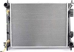 Радиатор охлаждения двигателя BSG для Hyundai Solaris I 2011-2017. Артикул BSG 40-520-035