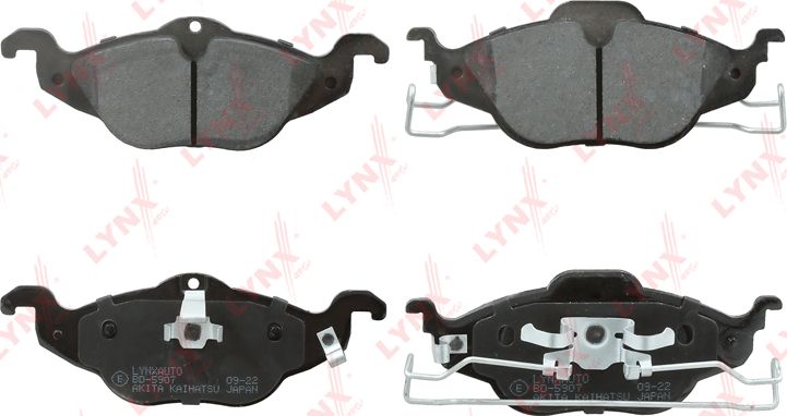 Тормозные колодки LYNXauto. Артикул BD-5907