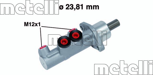 Тормозной цилиндр главный Metelli для Renault Avantime 2001-2003. Артикул 05-0687