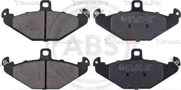 Тормозные колодки ABS задние для Renault Safrane I 1992-2000. Артикул 36788