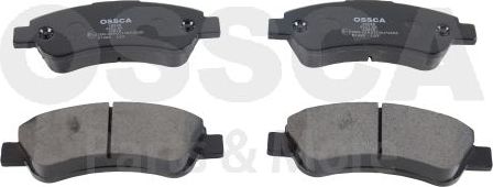 Тормозные колодки OSSCA задние для Citroen Jumper II 2006-2026. Артикул 28228