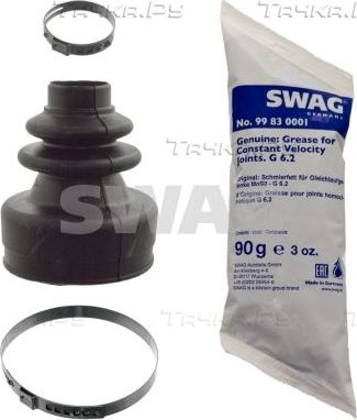 Пыльник ШРУСа внутренний SWAG (резина) передний для Citroen Jumper I 1994-2006. Артикул 70 91 4906