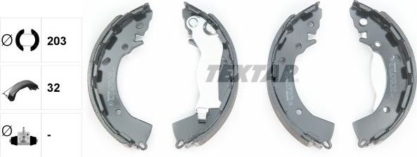 Тормозные колодки Textar. Артикул 91080800