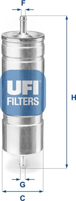 Топливный фильтр UFI. Артикул 31.508.00