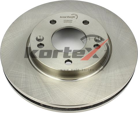 Диск тормозной HYUNDAI ELANTRA (HD) 06- перед.вент.(d=275mm) (Kortex). Артикул KD0090