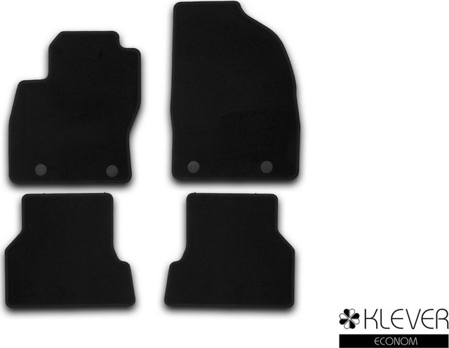 Коврики Klever Econom для салона Ford Focus II седан 2005-2011. Артикул KLEVER011602101200k