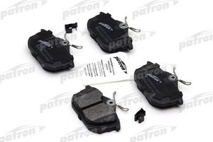 Тормозные колодки Patron задние для Mitsubishi Colt VI (Z20/Z30) 2004-2012. Артикул PBP1095