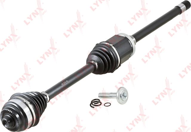 Полуось (привод в сборе, приводной вал) LYNXauto передняя правая для BMW X3 II (F25) 2010-2017. Артикул CD-1315