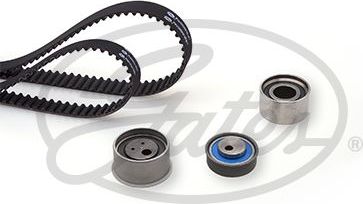 Ремень ГРМ с роликами (комплект) Gates PowerGrip® для Mitsubishi Space Runner II 1999-2003. Артикул K015534XS