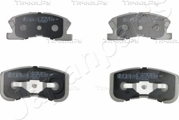 Тормозные колодки Japanparts. Артикул PA-615AF