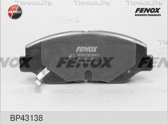 Тормозные колодки Fenox. Артикул BP43138