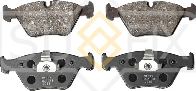 Колодки тормозные передние (Sufix). Артикул SX1053