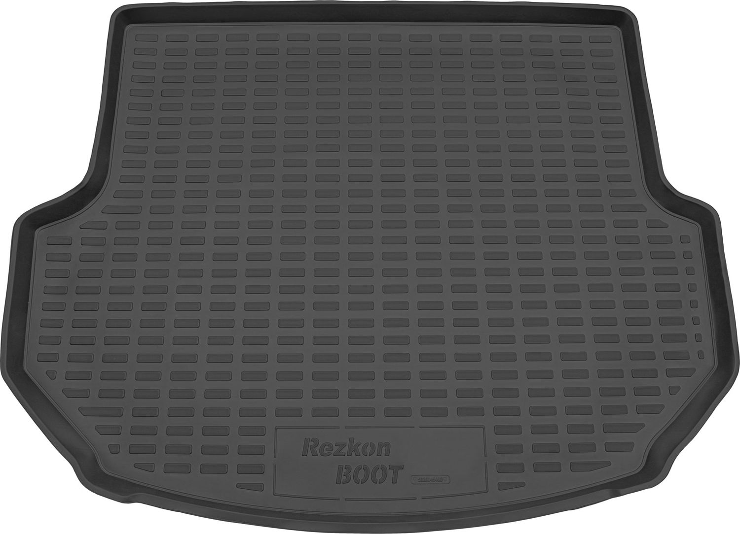 Коврик пластиковый Rezkon для багажника Hyundai Santa Fe III 2012-2018. Артикул 5020045400