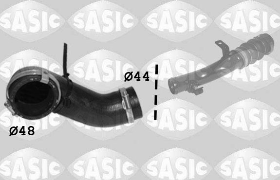 Патрубок интеркулера Sasic. Артикул 3356098